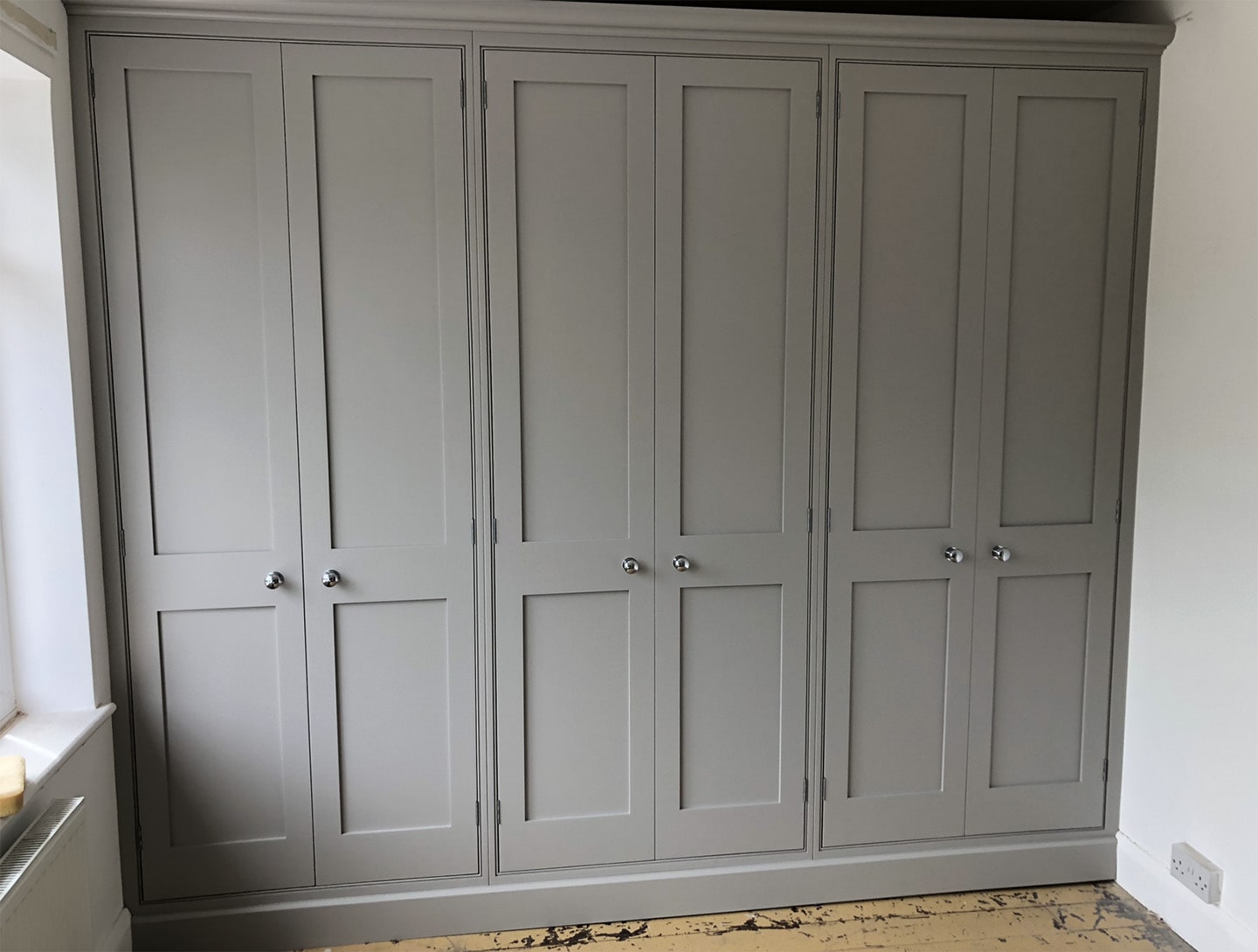 A collection of bespoke wardrobes